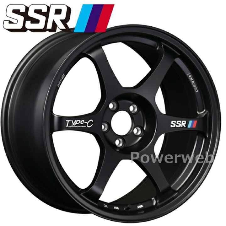 楽天市場】SSR Type-C FORGED (タイプC フォージド 鍛造) 18インチ 8.5  