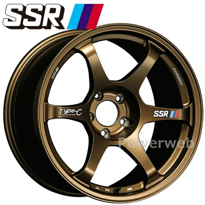 楽天市場】SSR Type-C FORGED (タイプC フォージド 鍛造) 18インチ 