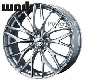 LEONIS MX (���I�j�X MX) 19�C���` 8.0J PCD:114.3 ����:5 inset:43 �n�C�p�[�V���o�[3/SC�}�V�j���O Weds [�z�C�[��1�{�P��]