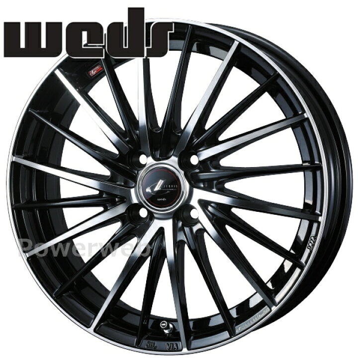 楽天市場】Weds LEONIS FR 15インチ 4.5J PCD:100 穴数:4 inset:45  