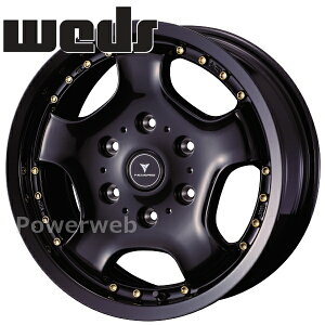 Weds NOVARIS ASSETE D1 16C` 6.5J PCD:139.7 :6 inset:38 ubN/S[hsAX (BLK/G) EFbY m@X [zC[1{]