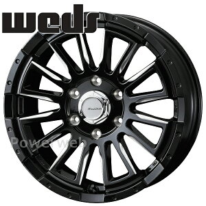 Weds McCOYS RV-5 16C` 6.5J PCD:139.7 :6 inset:38 ubN~[O (BLK) EFbY }bRCY [zC[4{Zbg]