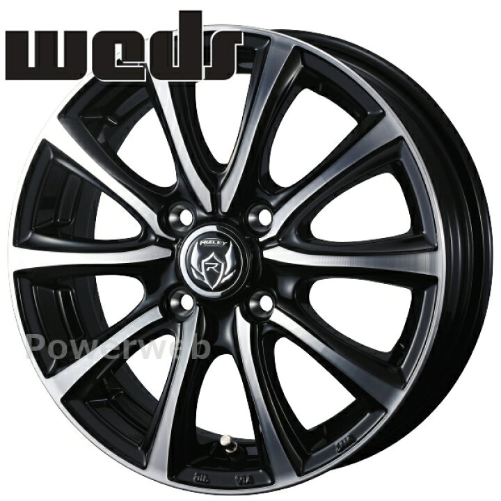 楽天市場】Weds RIZLEY MS 16インチ 6.0J PCD:100 穴数:4 inset:40 