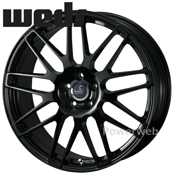 楽天市場】Weds DELMORE LC.S 19インチ 8.0J PCD:114.3 穴数:5 inset 