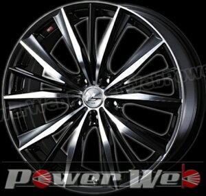 LEONIS VX (���I�j�X VX) 17�C���` 7.0J PCD:114.3 ����:5 inset:47 �u���b�N�~���[�J�b�g Weds [�z�C�[��1�{�P��]