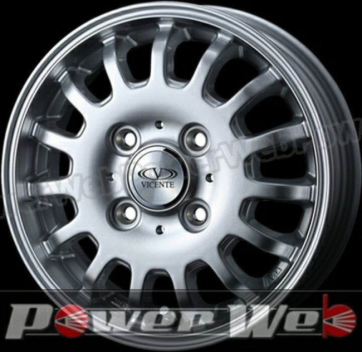 楽天市場】VICENTE 04EV (ヴィセンテ 04EV) 13インチ 4.5J PCD:100 穴 