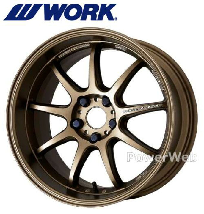 楽天市場】WORK EMOTION D9R 18インチ 8.5J PCD:100 穴数:5 inset:47 