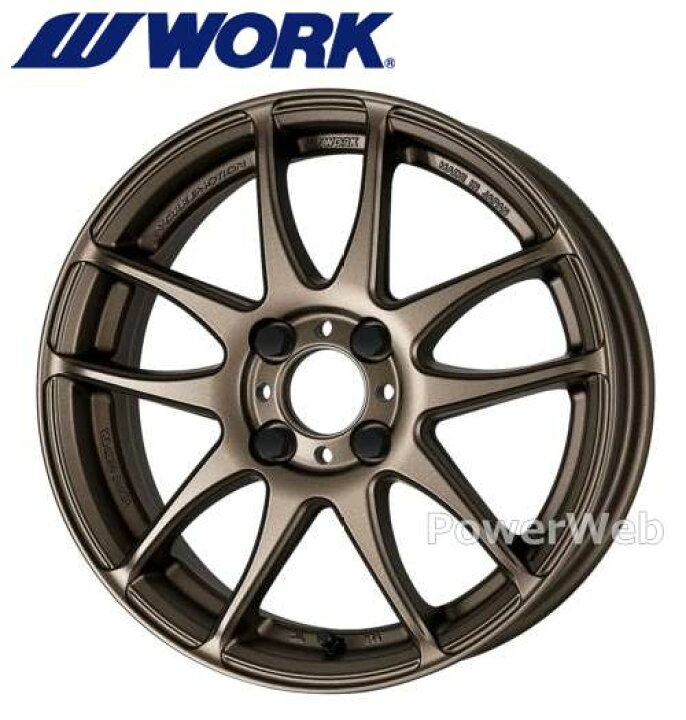 楽天市場】WORK EMOTION CR Kiwami 17インチ 7.0J PCD:100 穴数:4 