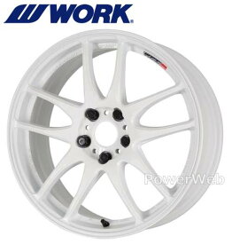 WORK EMOTION CR 極 17インチ 9.0J PCD:114.3 穴数:5 inset:28 (ディープテーパー) ホワイト (WHT) (ワーク エモーション CR 極) [ホイール4本セット]