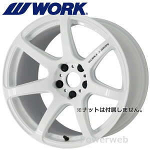 WORK EMOTION T7R 18C` 9.5J PCD:100 :5 inset:38 zCg (WHT) [N G[V T7R [zC[1{]