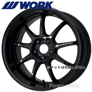 WORK EMOTION D9R 18C` 9.5J PCD:100 :5 inset:38 ubN (BLK) [N G[V D9R [zC[4{Zbg]