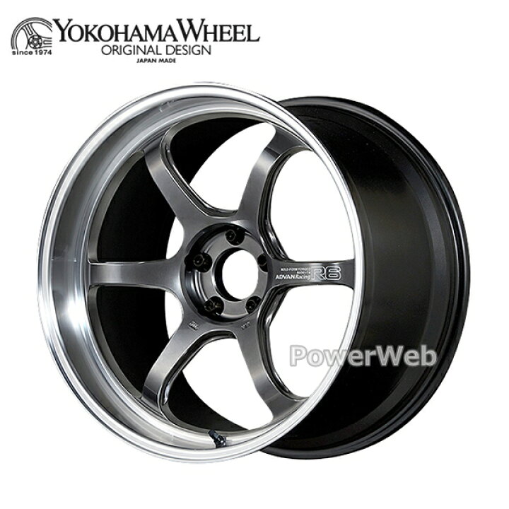 楽天市場】ADVAN Racing R6 18インチ 9.5J PCD:114.3 穴数:5 inset:29 