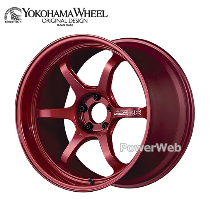 楽天市場】ADVAN Racing R6 18インチ 9.5J PCD:112 穴数:5 inset:25 