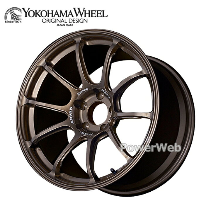 楽天市場】ADVAN Racing RZ-F2 18インチ 9.5J PCD:114.3 穴数:5 inset 
