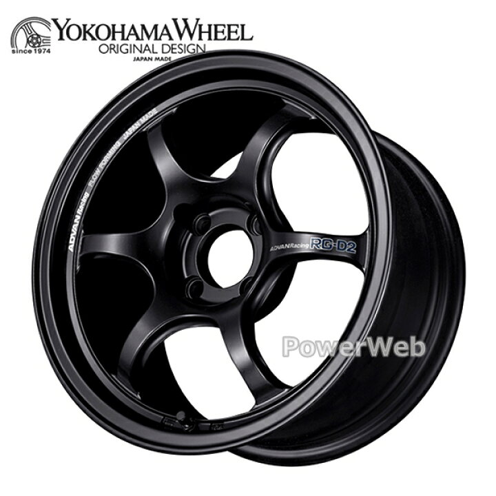 楽天市場】ADVAN Racing RG-D2 17インチ 7.5J PCD:100 穴数:4 inset:38 