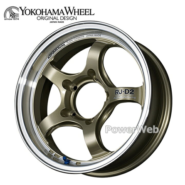 楽天市場】ADVAN Racing RJ-D2 for JIMNY 16インチ 6.0J PCD:139.7 穴 