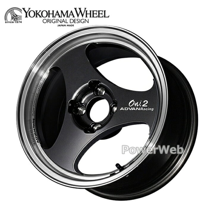楽天市場】ADVAN Racing ONI2 14インチ 6.0J PCD:100 穴数:4 inset:38 