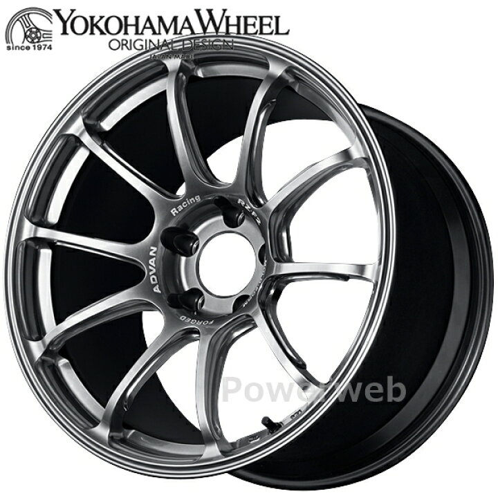 楽天市場】ADVAN Racing RZ-F2 18インチ 8.5J PCD:100 穴数:5 inset:44 