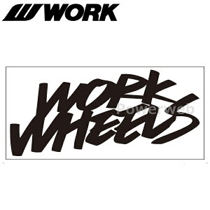WORK (���[�N) �i�ԁF240209 [WORK WHEELS] �X�e�b�J�[ 2LINE 150mm �u���b�N