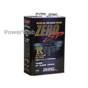 ZERO SPORTS 0826011 GWIC ZERO SP `^jER 10W-50 (10W50) ׎p:4.5L×4{ (1P[X)