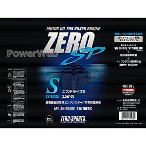 ZERO SPORTS 0826021 GWIC ZERO SP GXeCYS 2.5W-30 (2.5W30) ׎p:20L (y[)