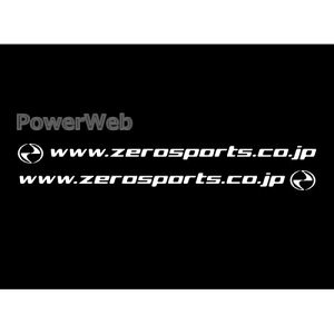 ZERO SPORTS 1453013 �j���[���[�h�X�e�b�J�[ NM-C2-W 161×25mm �z���C�g