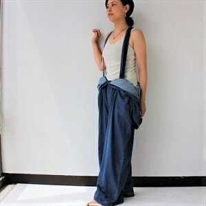 KAPITAL �V���c�f�j���m�[�X���[�u���C�i���[�I�[���C�������@K1706OP283 �T���y�b�g �I�[���C������ �f�j�� ���f�B�[�X �p���c ���C�h�p���c 2way �I�[�o�[�I�[�� �J�W���A�� ��l�J�W���A�� ��