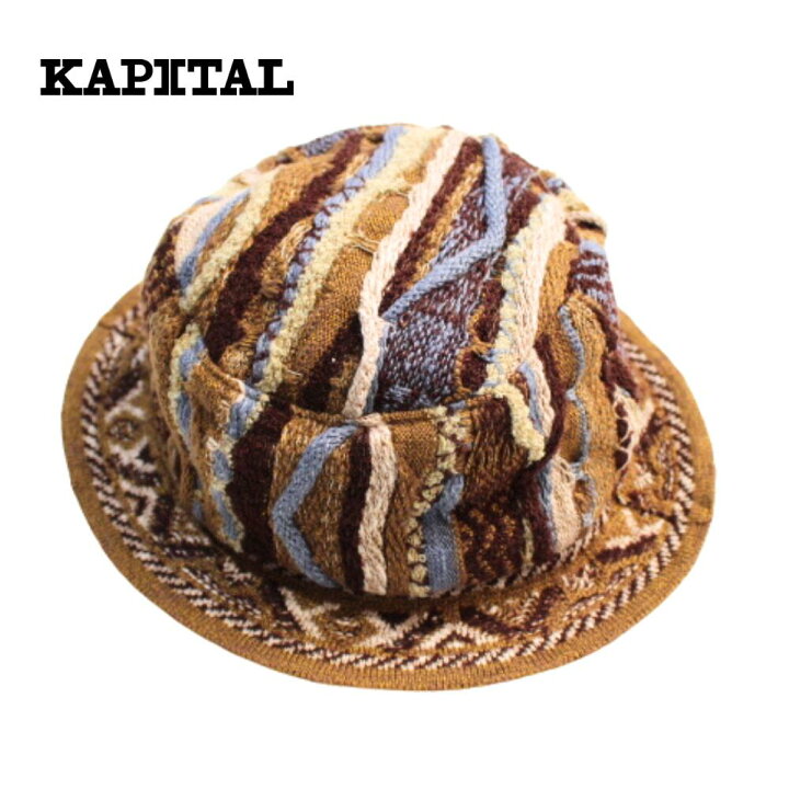 楽天市場】KAPITAL kapital 7Gニット GAUDY バケット HAT K2409XH516 