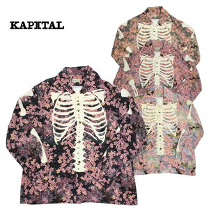 KAPITAL kapital ���[������BONEpt �����O���J���[ �J�݃V���c K2503LS050 �L���s�^�� ���[�����V���c �{�[�� �� �� ���{