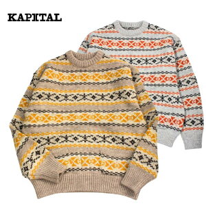 KAPITAL kapital�@3G �E�[�� Yellowknife�t�F�A�A�C�� �N���[�Z�[�^�[�@K2509KN025�@�L���s�^�� �j�b�g�Z�[�^�[ ���{��