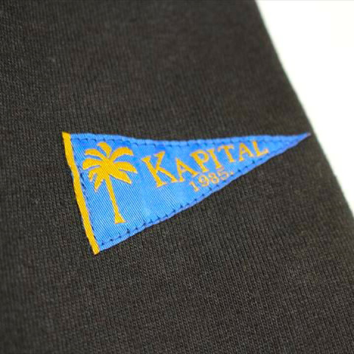 楽天市場】KAPITAL kapital 16/-度詰め天竺 エルボーリップボート  
