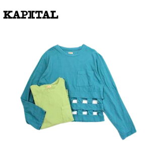 KAPITAL kapital�@ 20/-�V���@�E�B���h�y������T�@K2303LC026�@�L���s�^�� �u�����h ���� ���킢�� ������� ������ꃍ��T ���f�B�[�X �O���[�� �^�[�R�C�Y �� ��100�� �R�b�g�� ���C���[�h �d�˒�
