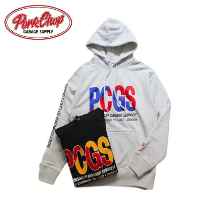 楽天市場】PORKCHOP GARAGE SUPPLY BIG PCGS HOODIE ポークチョップ 