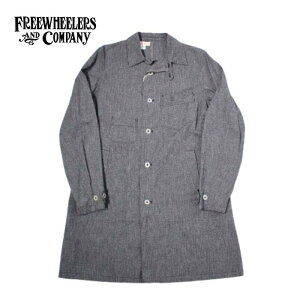 gm/ FREEWHEELERS UNION SPECIAL OVERALLS Baldwin WORK COAT #2221011 BLACK PEPPER CHAMBRAY �t���[�z�C�[���[�Y ���[�N�R�[�g �A���J�W �W���P�b�g