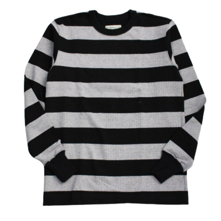 楽天市場】WESTRIDE ウエストライド HEAVY BORDER LONG TEE BLK/H.GRY 