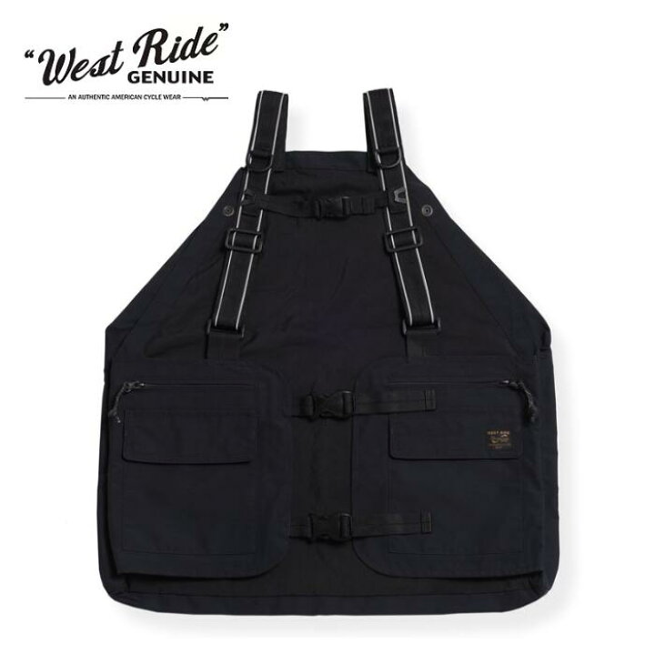 楽天市場】WESTRIDE ウエストライド 25SS ON THE ROAD VEST BLK ベスト 