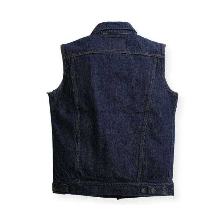 楽天市場】gm/ WEST RIDE ウエストライド 1965J VEST BLUE メンズ 