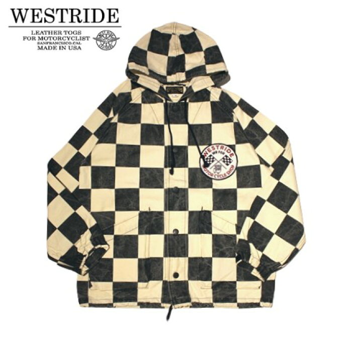 楽天市場】WESTRIDE ウエストライド CHECKER HOODIE チェッカー 