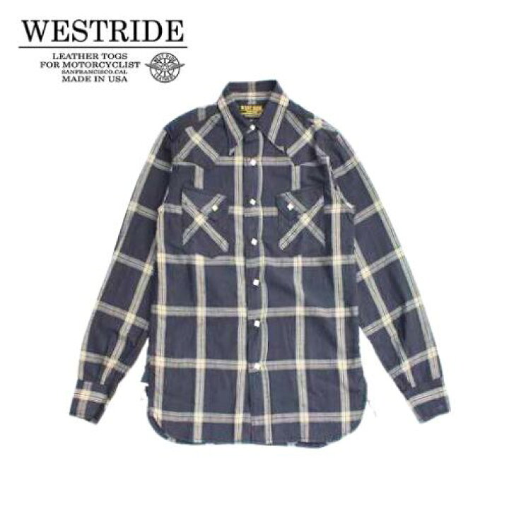 楽天市場】WESTRIDE ウエストライド WR3004 SHIRT シャツ チェック 