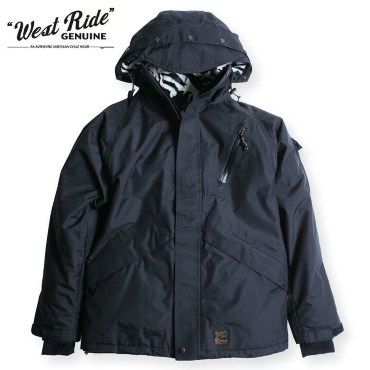 楽天市場】gm/ WEST RIDE ウエストライド MOUNTAIN RIDERS JACKET BLK 