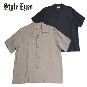 STYLE EYES RAYON BOWLING SHIRT �gPLAIN�h SE39455 �X�^�C���A�C�Y ���[�����{�E�����O�V���c �����Y�V���c �A���J�W ���m