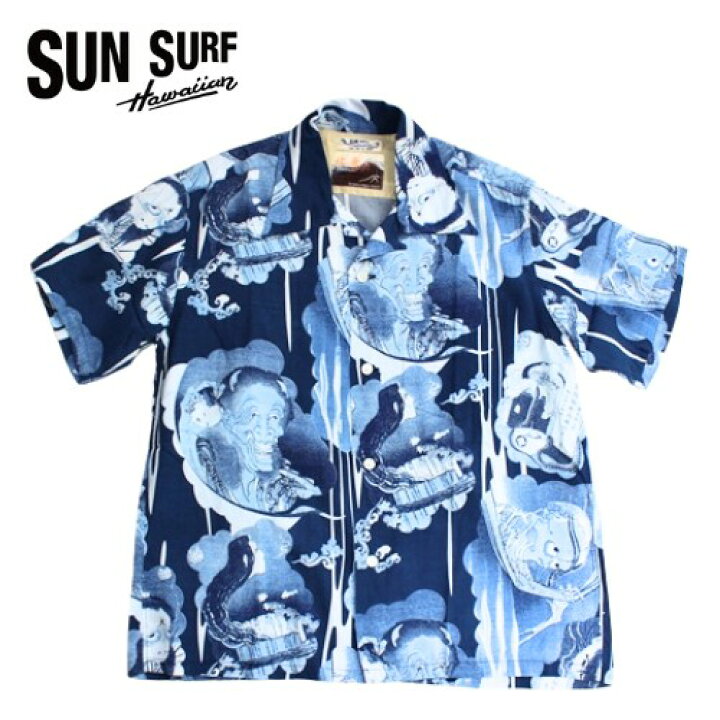 楽天市場】SUN SURF × 葛飾北斎 SPECIAL EDITION “百物語” S/S RAYON 