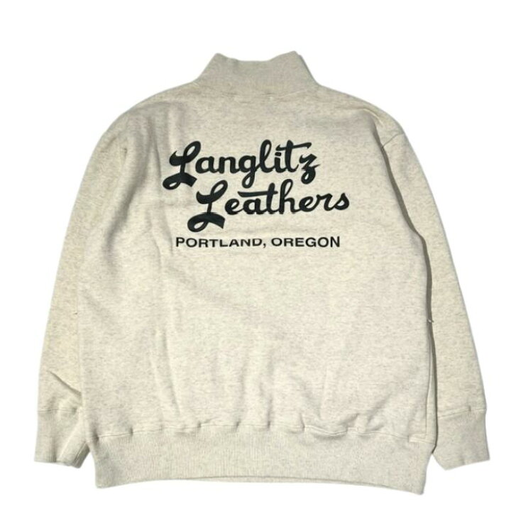 楽天市場】Langlitz Leathers ラングリッツレザーズ Half Zip Sweat 