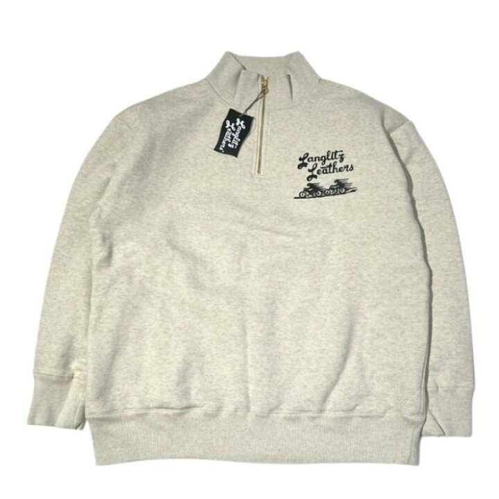 楽天市場】Langlitz Leathers ラングリッツレザーズ Half Zip Sweat 