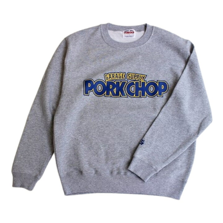 楽天市場】PORKCHOP ポークチョップ 2nd BLOCK SWEAT クルーネック 