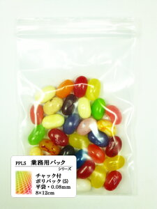 778 PPLS �Ɩ��p�p�b�N �`���b�N�t�|���� 400�� ���܁E����0.08mm 8×12cm