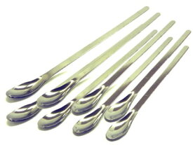 2734 PPLS 薬さじ ステンレス製 実験用 スプーン アソート 全長 16-22cm 各2本入