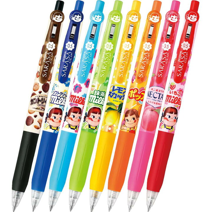 楽天市場】【数量限定】ゼブラ サラサクリップ×不二家 香りつきノック 