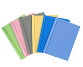 とじ太くん3000専用 表紙カバー（クリアカラーカバー）A4 タテとじ 1.5mm(1〜15枚)