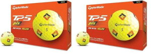 e[[Ch(TAYLOR MADE) TMJ24 TP5 pix YLW JPN 12 eB[s[t@Cu sbNX CG[ St{[ 2024Nf CG[ (× 2)